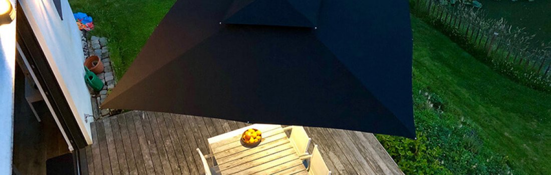 Fra solopgang til solnedgang: forlæng sommeraftenerne med din egen Solero parasol